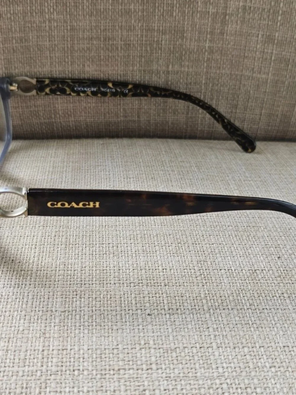 Coach Eyeglasses frame Milky Blue Denim Eyewear HC6119 Unisex Glasses Frame only